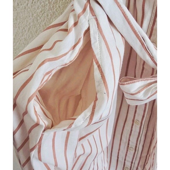 Pact Pink Striped Midi Dress - Picture 4 of 9